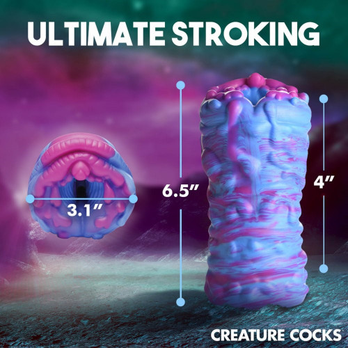 Creature Cocks Cyclone Squishy Silicone Alien Vagina Stroker Sex Toys