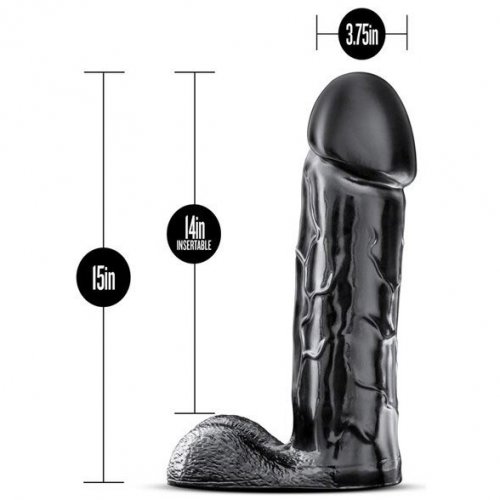 Jet Brutalizer Super Sized Realistic Dildo Black Sex Toys At