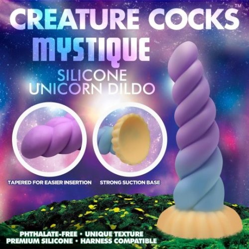 Creature Cocks Mystique Silicone Unicorn Dildo Sex Toys At Adult Empire