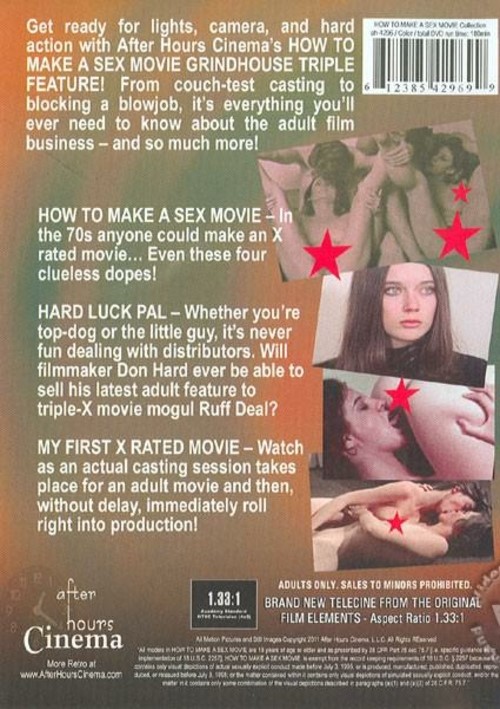 How To Make A Sex Movie Remastered Grindhouse Edition Streaming Video