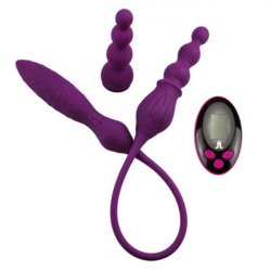 2X Double Ended Vibrator - Purple Sex Toy 2X Double Ended Vibrator - Purple Sex Toy