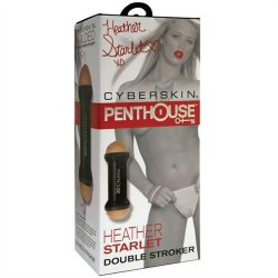 Penthouse Double Sided Stroker - Heather Starlet Sex Toy Penthouse Double Sided Stroker - Heather Starlet Sex Toy