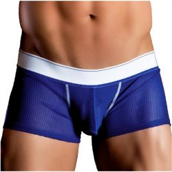 Apollo: Mesh Boxer With Cock Ring - Blue - Large/X-Large Sex Toy Apollo: Mesh Boxer With Cock Ring - Blue - Large/X-Large Sex Toy