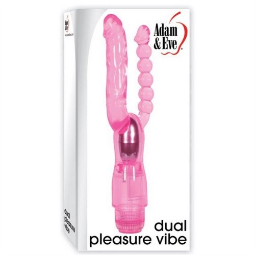 Adam And Eve Dual Pleasure Vibe Pink Sex Toys And Adult Novelties