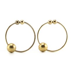 Fetish Fantasy Nipple Bull Rings - Gold Sex Toy Fetish Fantasy Nipple Bull Rings - Gold Sex Toy