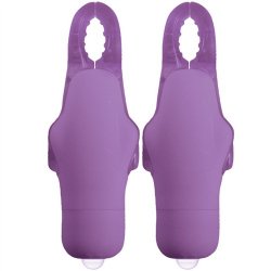 My First Nipple Clamps - Purple Sex Toy My First Nipple Clamps - Purple Sex Toy