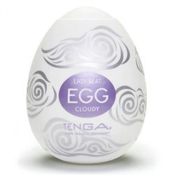 Tenga Easy Beat Egg - Cloudy Sex Toy Tenga Easy Beat Egg - Cloudy Sex Toy