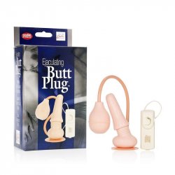 Ejaculating Vibrating Butt Plug Sex Toy Ejaculating Vibrating Butt Plug Sex Toy