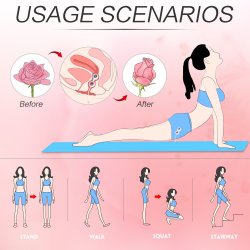Freezer Remote Controlled Kegel Ball Exercises Set White Sex Toys