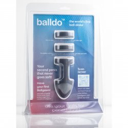 Balldo The World S First Ball Dildo Set Steel Grey Sex Toys