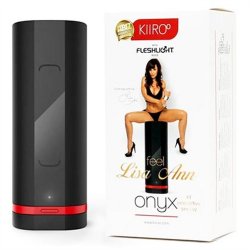 Fleshlight: Kiiroo Onyx Interactive Masturbator - Lisa Ann Experience Sex Toy Fleshlight: Kiiroo Onyx Interactive Masturbator - Lisa Ann Experience Sex Toy