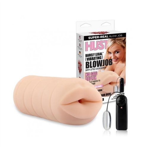 Hustler Toys Barely Legal Vibrating Blowjob Stroker Sex