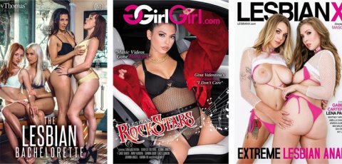 Check out four top picks from the new porn video sale - Read more now! Gina Valentina stars in Lesbian Rock Stars porn video.