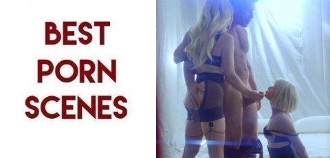 Pornstars star in a new porn scene.