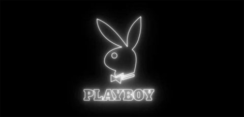 Playboy logo.