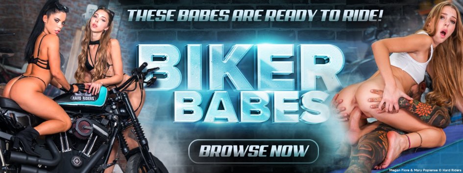 These Biker Babes are Hard Riders