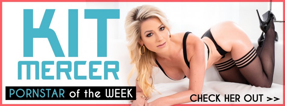 Kit Mercer is the Adult Empire Pornstar of the Week.