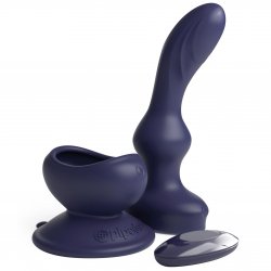 Threesome: Wall Banger P-Spot - Blue sex toy.