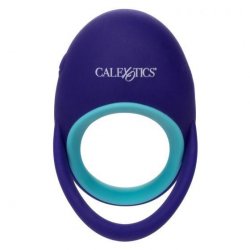 Link Up: Alpha Vibrating Cock Ring - Blue.