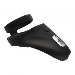 Trinity 4 Men Rechargeable Silicone Cock Ring with Vibrating Taint Stimulato