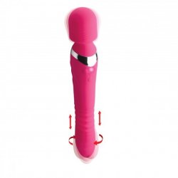 Inmi Ultra Thrust-Her Thrusting and Vibrating Silicone Wand Massager.