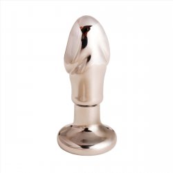 Our Erotic Journey Black Opal Eco-friendly Vibrating Glass Plug.