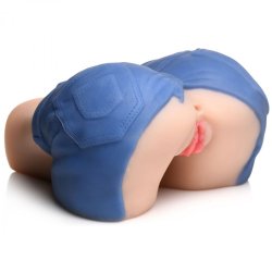 Mistress Denim Shorts Pussy & Ass Masturbator.