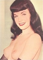 Pornstar Bettie Page AKA: Betty Page. Birthplace: Nashville, Tennessee.  Born: April 22 1923. Black hair. Blue eyes. 65 inches tall. 128 pounds.