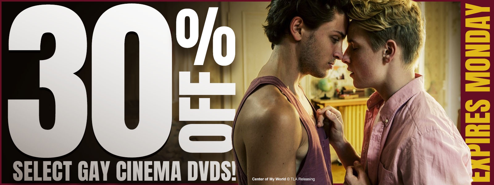 30% Off Select DVDs