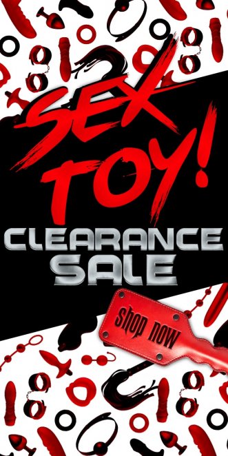 Sex Toy Clearance Sale