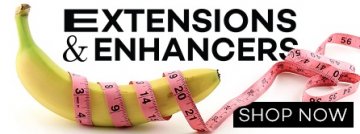 Browse our Extensions and Enhancers in Sex Toys today!