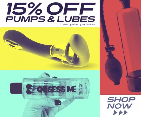 Lubes and Pumps Sex Toys On Sale!
