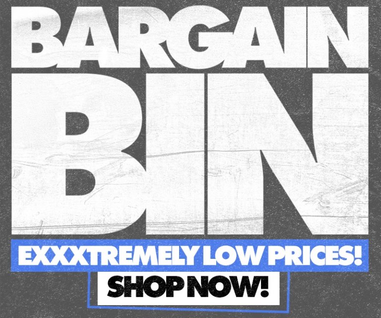 Bargain Bin DVD Sale.