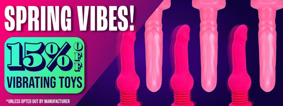 Take 15% Off Vibrating Sex Toys.