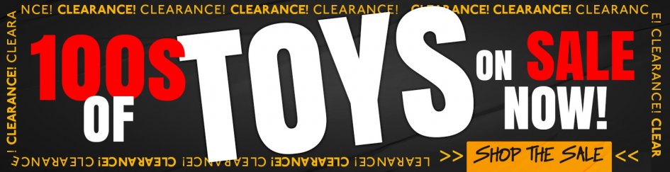 100s of TOYS On Sale Now in the Sex Toy Clearance Sale