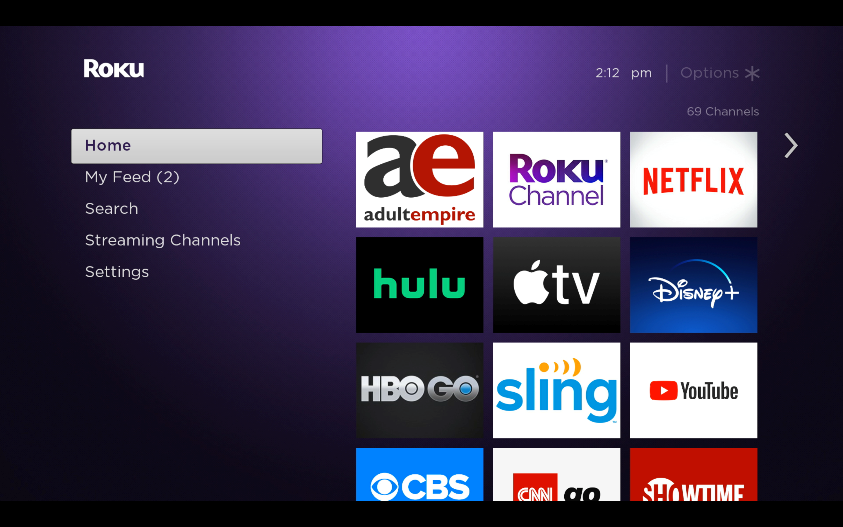 Roku website. to add Adult Empire Unlimited to your Roku channel lineup. 