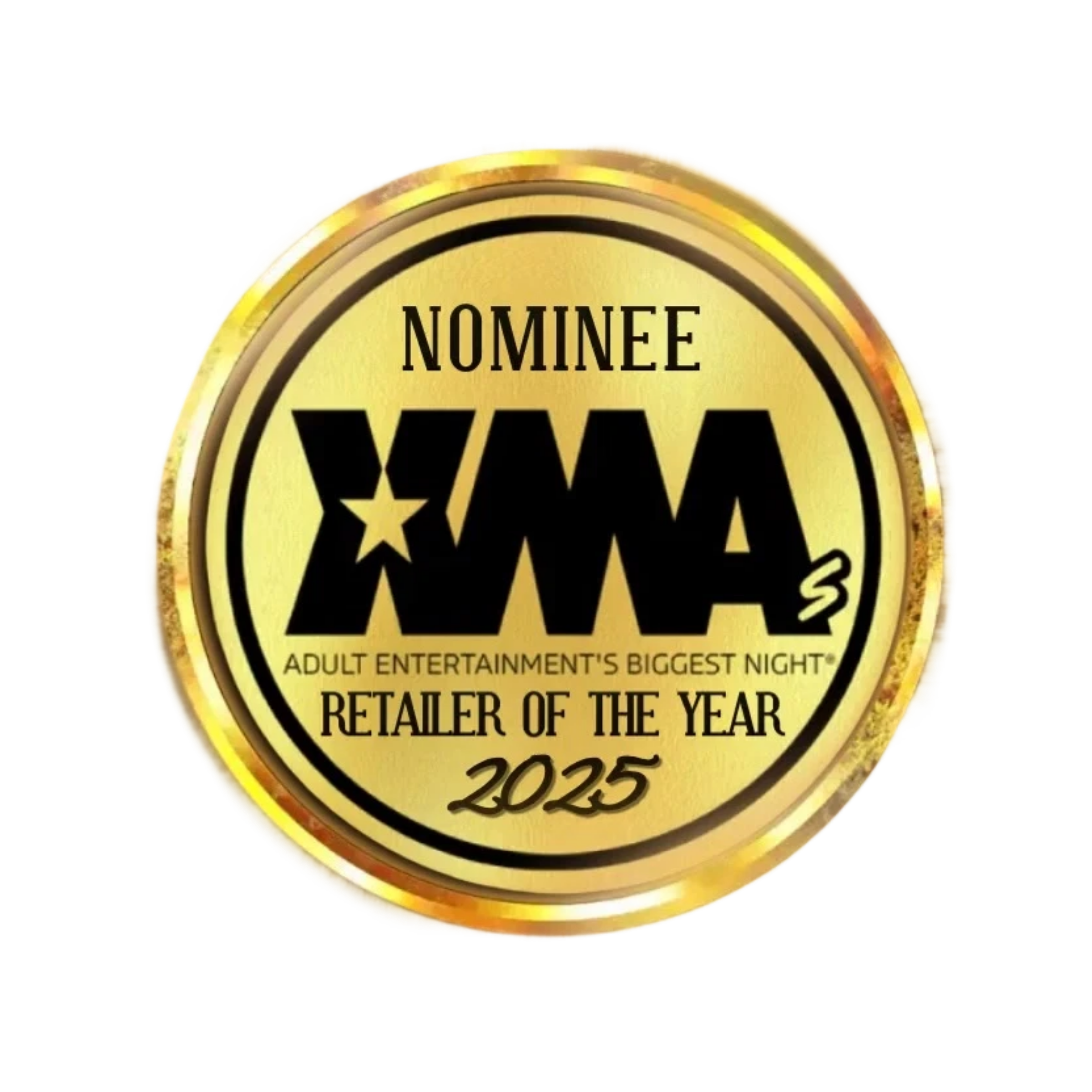 Xbiz retailer nominee 2025 Logo