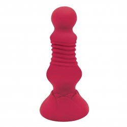 Secret Kisses Rosegasm Remote Control Thrusting Rosebud Buttplug ...