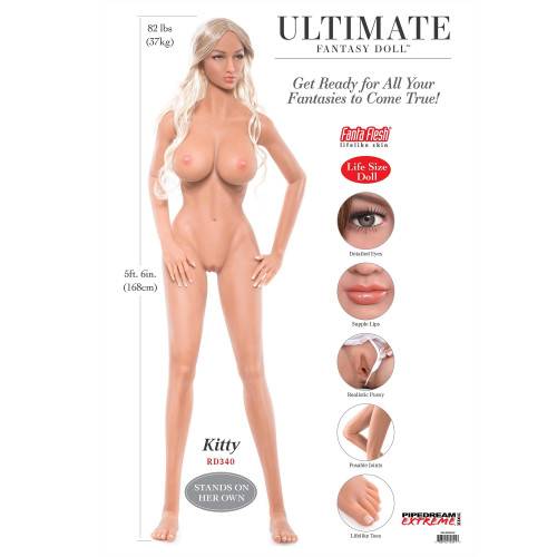 Pipedream Extreme Toyz Ultimate Fantasy Dolls - Kitty 6 Product Image
