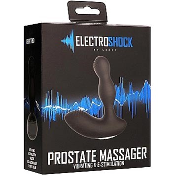 Shots Bold Electroshock Vibrating Prostate Massager - Black 1 Product Image