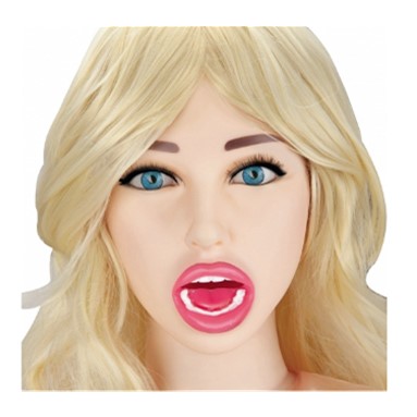 LuvDollz Remote Controlled Life-Size Blonde Blow Up Blowjob Doll 2 Product Image