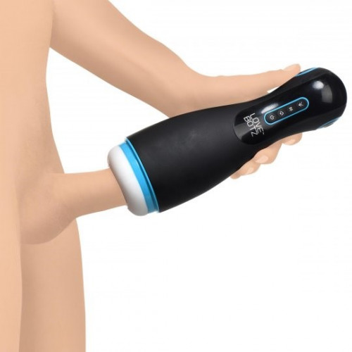 Lovebotz Auto Milker Extreme 16 Function Sucking Squeezing And Vibrating Masturbator Sex Toy