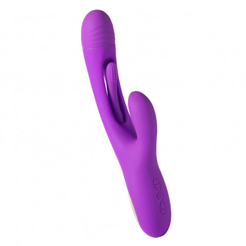 Bora G-Spot Tapping Rabbit Vibrator - Purple 3 Product Image