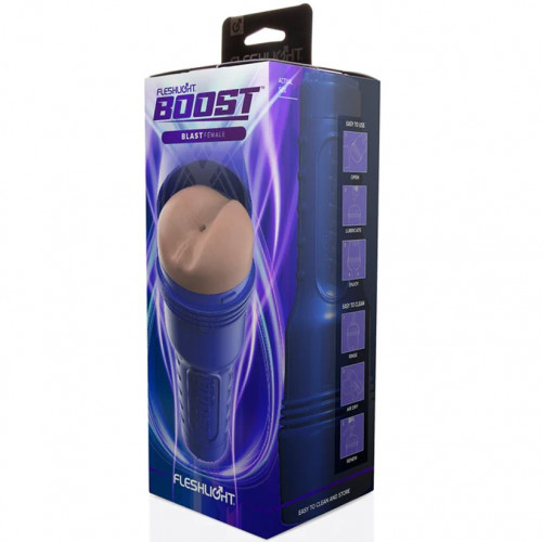 Fleshlight Boost Blast Female Medium Light Tone Hyper-Realistic Ass 9 Product Image