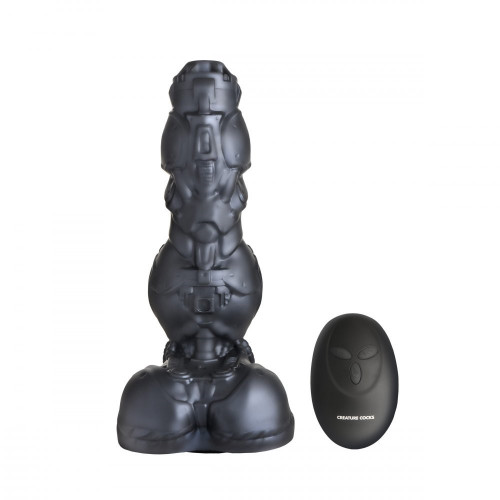 Creature Cocks Cyborg Cock Thrusting and Vibrating Remote Controlled  Silicone Dildo Gay Sex Toy - GayHotMovies