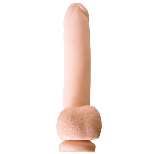 Basix 10 Dong Wsuction Cup Flesh Sex Toys At Adult Empire