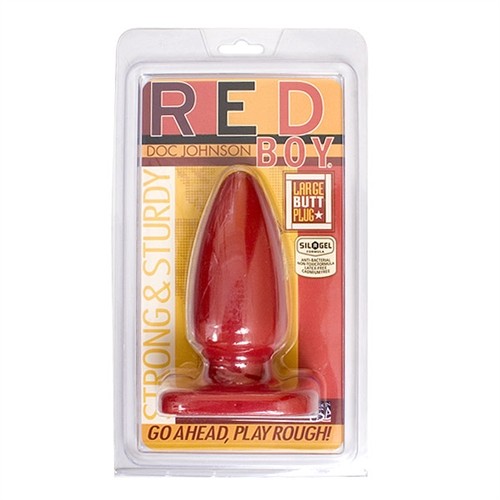 Red Boy Butt Plug - Large  Sex Toys At Adult Empire-7775