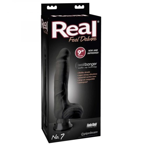 Real Feel Deluxe No. 7 - Black -9" Product Image