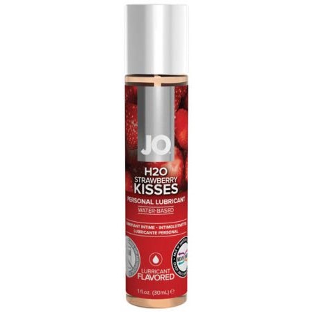 Jo H2o Strawberry Kisses Flavored Lube - 1oz Product Image