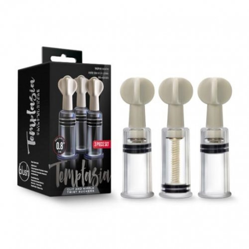 Temptasia Clit & Nipple Twist Set - Clear Product Image